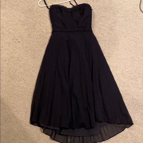 J. Crew Dresses & Skirts - Silk navy J Crew strapless dress (4)
